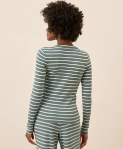 Organic Easy Rib Slim Henley