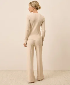 Organic Easy Rib Slim Henley
