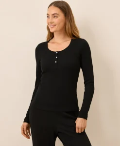 Organic Easy Rib Slim Henley
