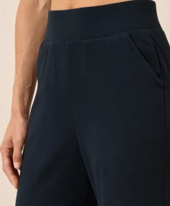 Organic Easy Rib Wide Leg Lounge Pant