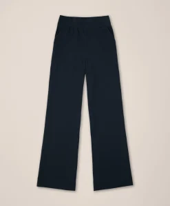 Organic Easy Rib Wide Leg Lounge Pant
