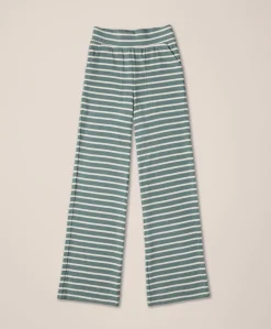 Organic Easy Rib Wide Leg Lounge Pant