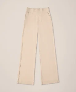 Organic Easy Rib Wide Leg Lounge Pant