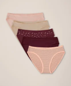 Organic Everyday Classic Fit Bikini 5-Pack