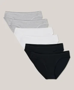 Organic Everyday Classic Fit Bikini 6-Pack