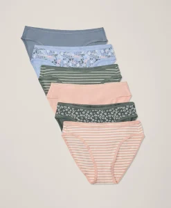 Organic Everyday Classic Fit Bikini 6-Pack