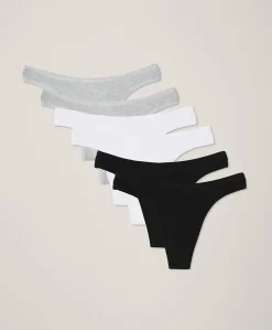Organic Everyday Classic Fit Thong 6-Pack