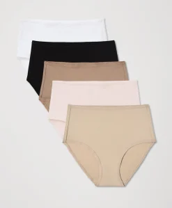 Organic Everyday High Rise Brief 5-Pack