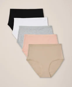 Organic Everyday High Rise Brief 5-Pack