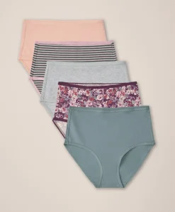 Organic Everyday High Rise Brief 5-Pack