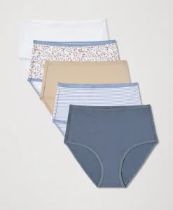 Organic Everyday High Rise Brief 5-Pack