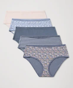 Organic Everyday Mid Rise Hipster 5-Pack