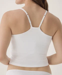 Organic Everyday Shelf Bra Cropped Camisole