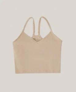 Organic Everyday Shelf Bra Cropped Camisole