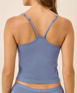 Organic Everyday Shelf Bra Cropped Camisole