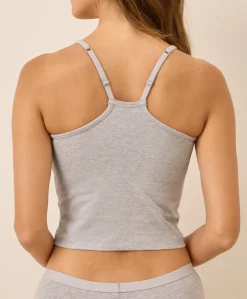 Organic Everyday Shelf Bra Cropped Camisole 3-Pack