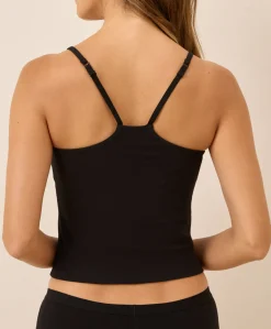 Organic Everyday Shelf Bra Cropped Camisole 3-Pack