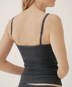 Organic Everyday Shelf Bra Long Camisole