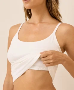 Organic Everyday Shelf Bra Long Camisole 3-Pack