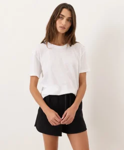 Organic Featherweight Slub Relaxed Crewneck Tee