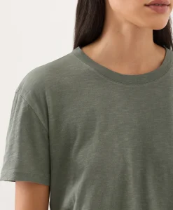 Organic Featherweight Slub Relaxed Crewneck Tee