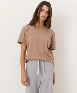 Organic Featherweight Slub Relaxed Crewneck Tee