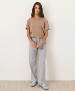 Organic Featherweight Slub Relaxed Crewneck Tee