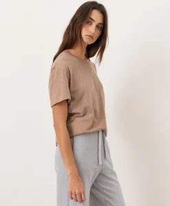 Organic Featherweight Slub Relaxed Crewneck Tee