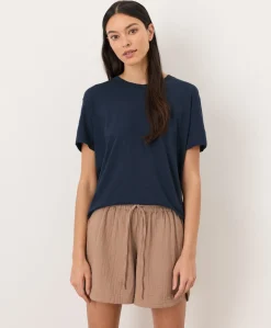 Organic Featherweight Slub Relaxed Crewneck Tee
