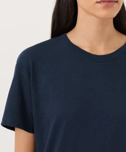 Organic Featherweight Slub Relaxed Crewneck Tee