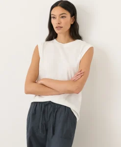 Organic Featherweight Slub Relaxed Muscle Tee