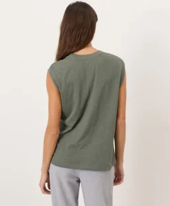 Organic Featherweight Slub Relaxed Muscle Tee