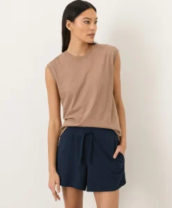 Organic Featherweight Slub Relaxed Muscle Tee