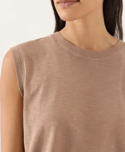 Organic Featherweight Slub Relaxed Muscle Tee