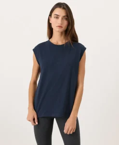 Organic Featherweight Slub Relaxed Muscle Tee