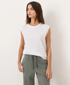 Organic Featherweight Slub Relaxed Muscle Tee
