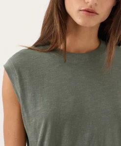 Organic Featherweight Slub Relaxed Muscle Tee