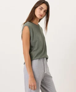 Organic Featherweight Slub Relaxed Muscle Tee