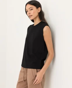Organic Featherweight Slub Relaxed Muscle Tee