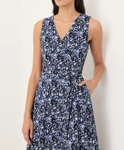 Organic Fit & Flare Easy V-Neck Dress