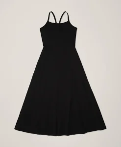 Organic Fit & Flare Midi Dress