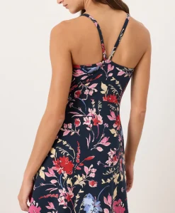 Organic Fit & Flare Midi Dress