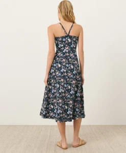 Organic Fit & Flare Midi Dress