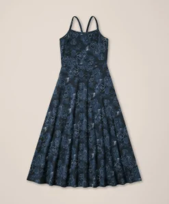 Organic Fit & Flare Midi Dress