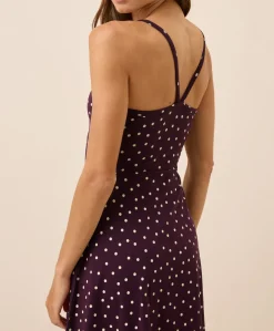 Organic Fit & Flare Midi Dress