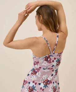 Organic Fit & Flare Midi Dress