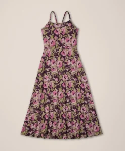 Organic Fit & Flare Midi Dress