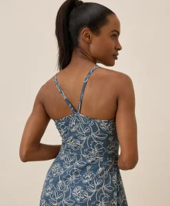 Organic Fit & Flare Midi Dress