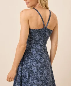Organic Fit & Flare Midi Dress