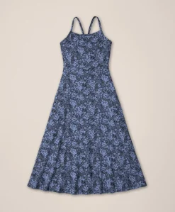 Organic Fit & Flare Midi Dress